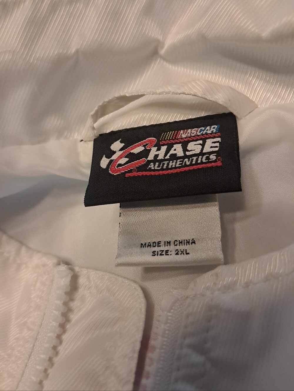 White Men's Dale Earnhardt Racing Jacket - Picture 5 of 8